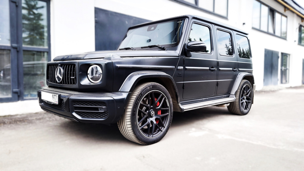 Установка. H&R 23024-1 Пружины с занижением для Mercedes-Benz Gelandewagen G63 AMG W463A W464 W465