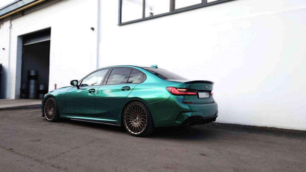 Установка. H&R 28662-2 Пружины с занижением для BMW M340 xDrive (G20)